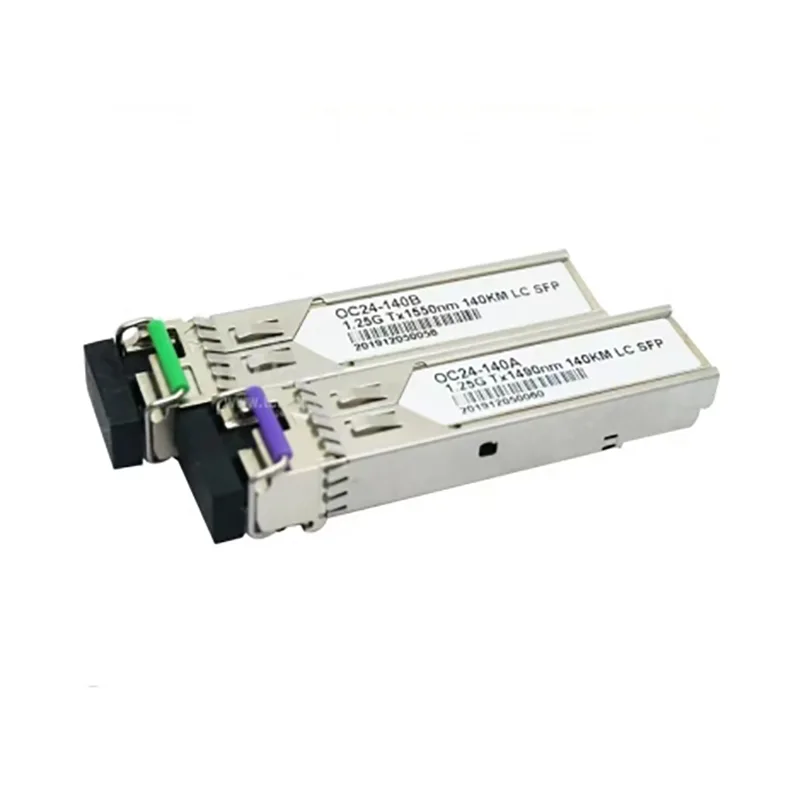 1,25 g SFP Transmetteur 1490 nm / 1550 nm 140 km